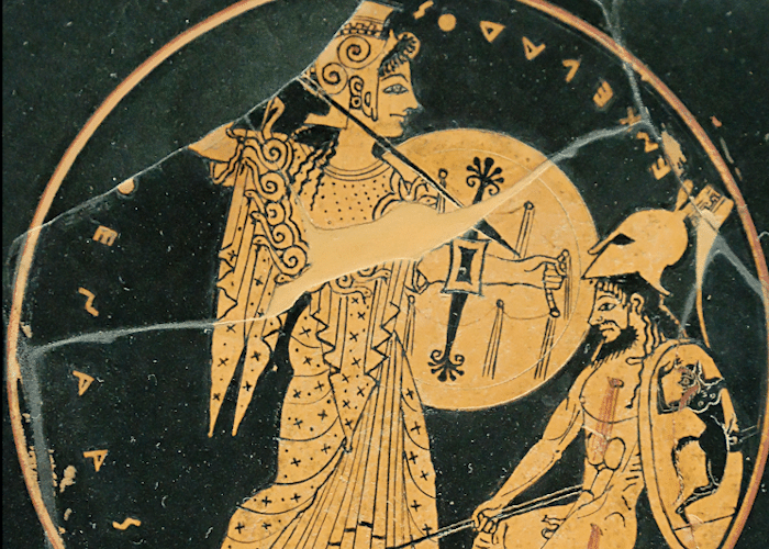 Poseidon and athena love story
